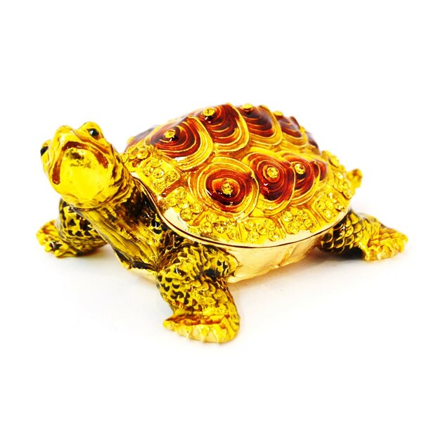 Tortoise Metal Decorative Box